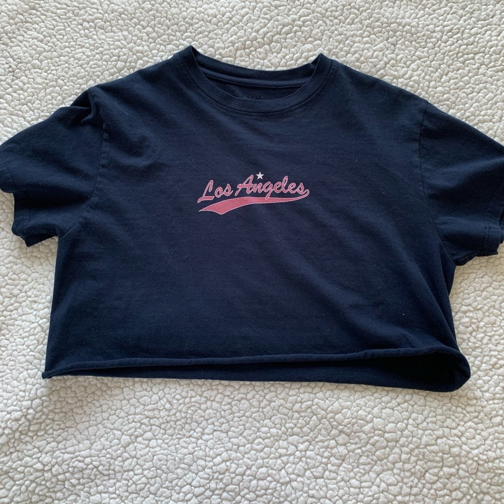 Brandy Melville Los Angeles Crop Top
